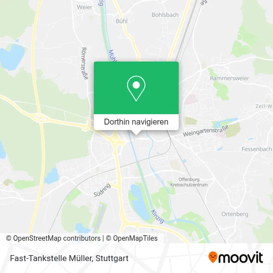 Fast-Tankstelle Müller Karte