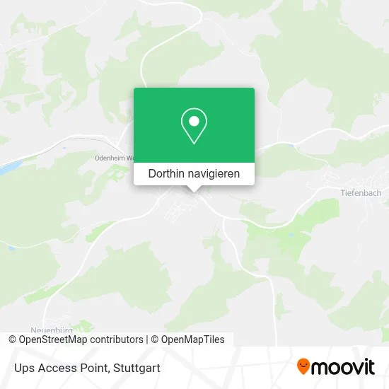 Ups Access Point Karte