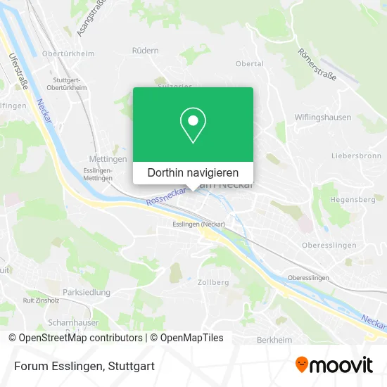 Forum Esslingen Karte