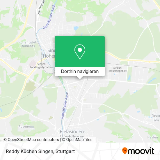 Reddy Küchen Singen Karte