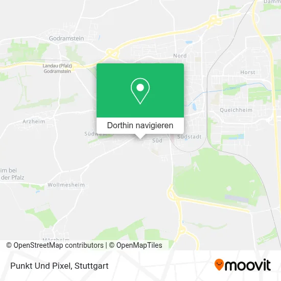 Punkt Und Pixel Karte