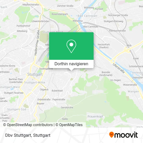 Dbv Stuttgart Karte