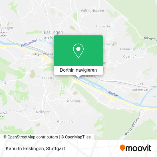 Kanu In Esslingen Karte