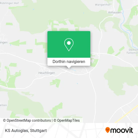 KS Autoglas Karte