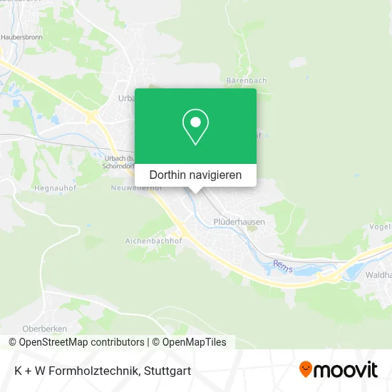 K + W Formholztechnik Karte