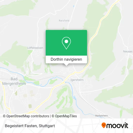 Begeistert Fasten Karte