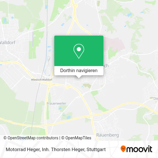 Motorrad Heger, Inh. Thorsten Heger Karte