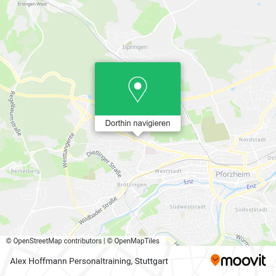 Alex Hoffmann Personaltraining Karte