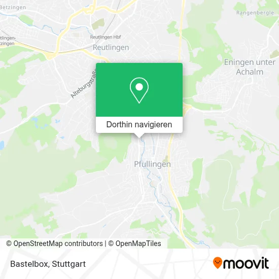 Bastelbox Karte