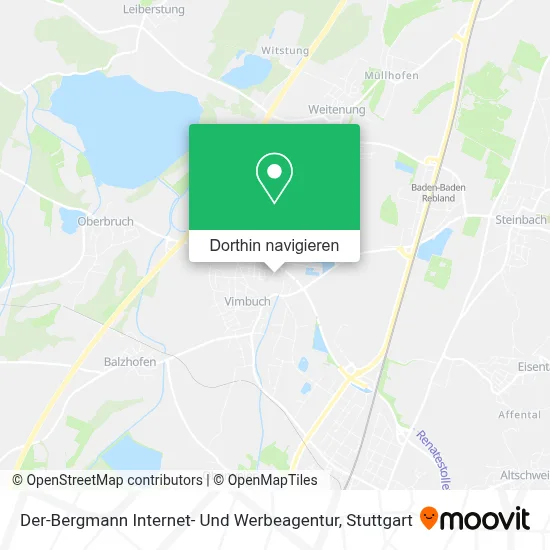 Der-Bergmann Internet- Und Werbeagentur Karte