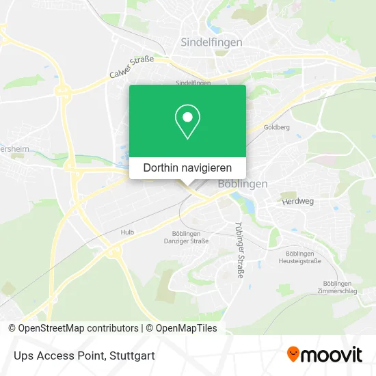 Ups Access Point Karte