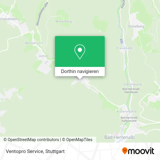 Ventopro Service Karte