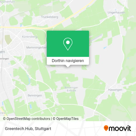 Greentech.Hub Karte