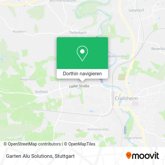 Garten Alu Solutions Karte