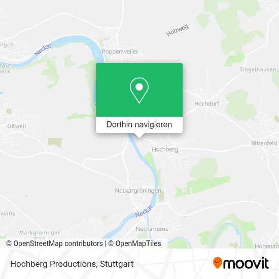 Hochberg Productions Karte