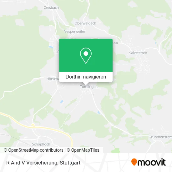 R And V Versicherung Karte