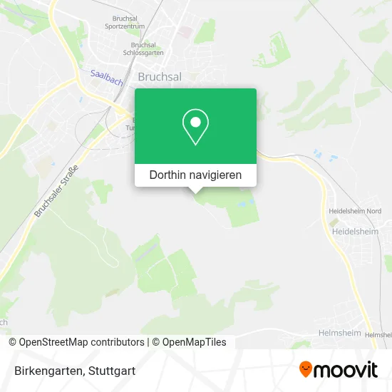 Birkengarten Karte