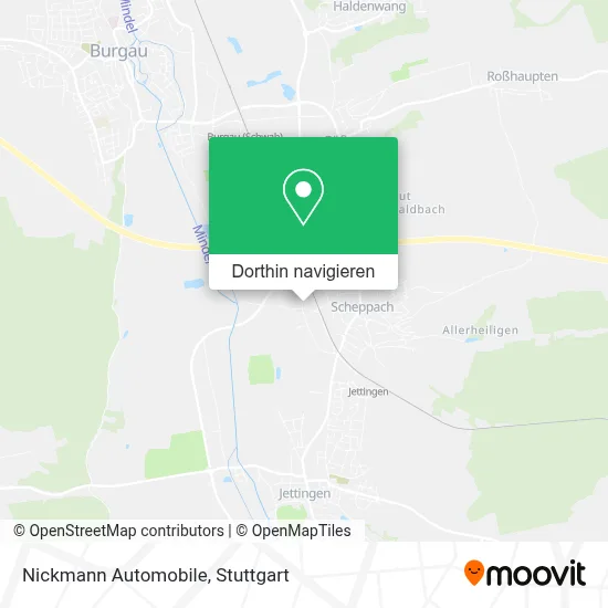 Nickmann Automobile Karte