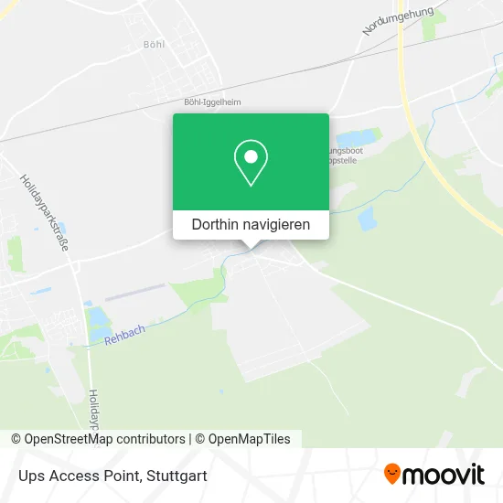 Ups Access Point Karte