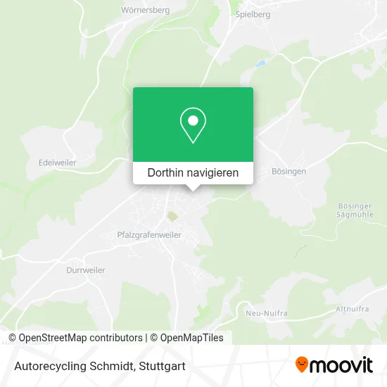 Autorecycling Schmidt Karte