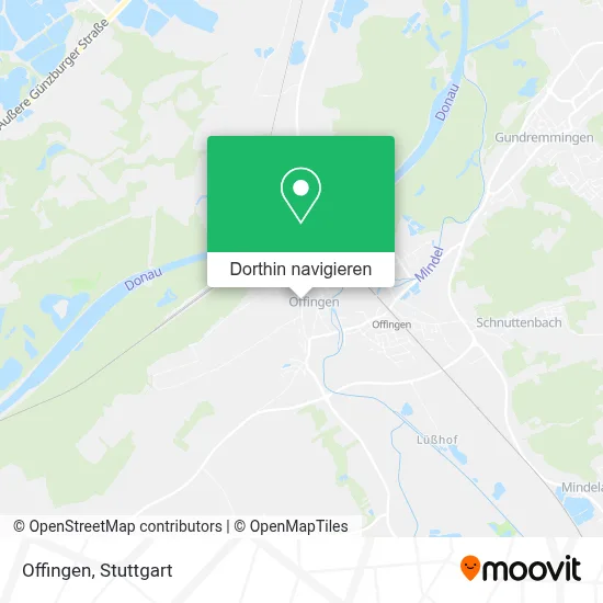 Offingen Karte