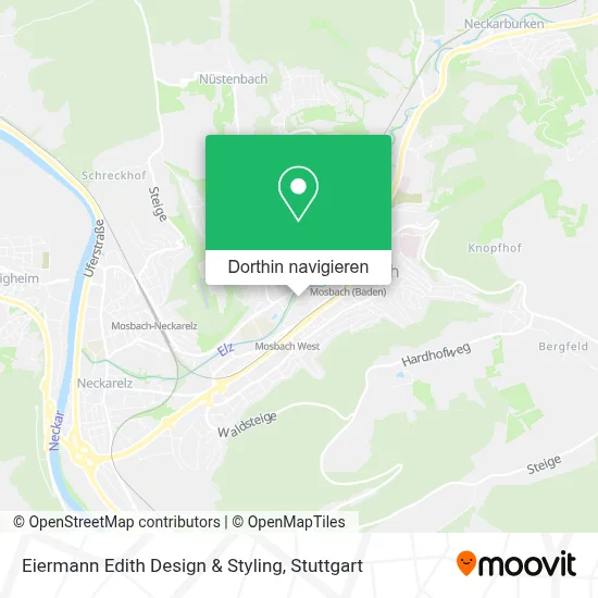 Eiermann Edith Design & Styling Karte