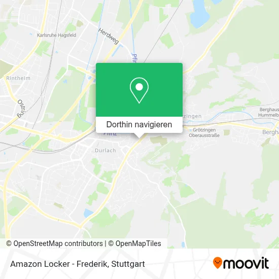 Amazon Locker - Frederik Karte