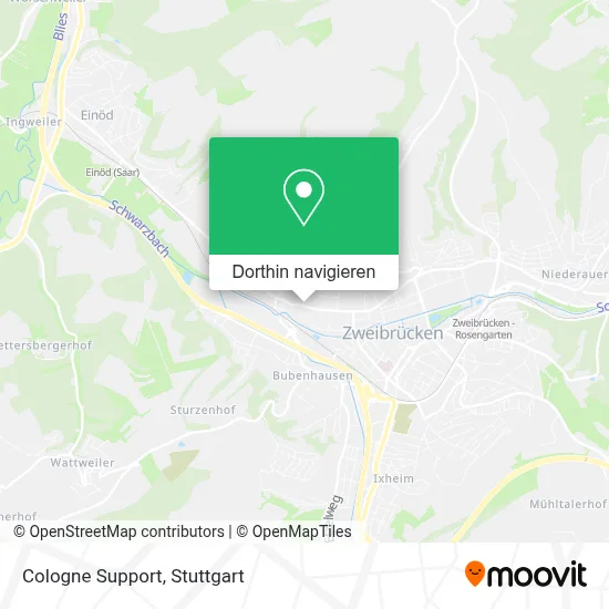 Cologne Support Karte