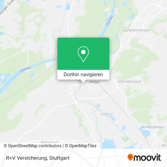 R+V Versicherung Karte