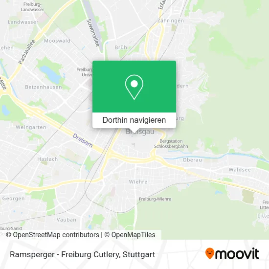Ramsperger - Freiburg Cutlery Karte