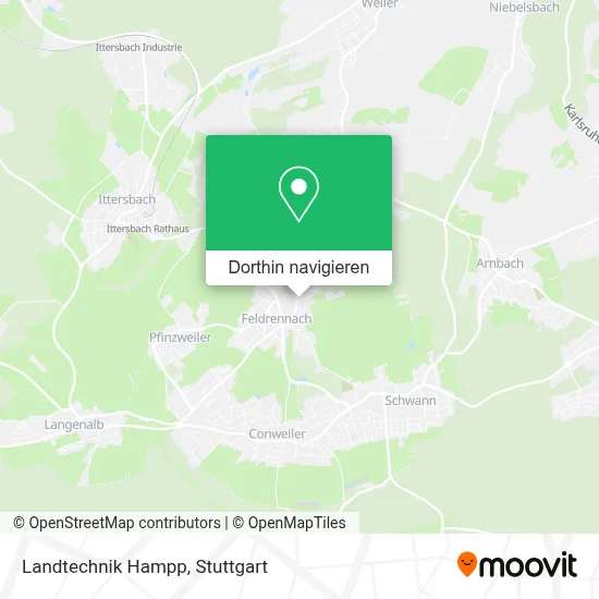 Landtechnik Hampp Karte