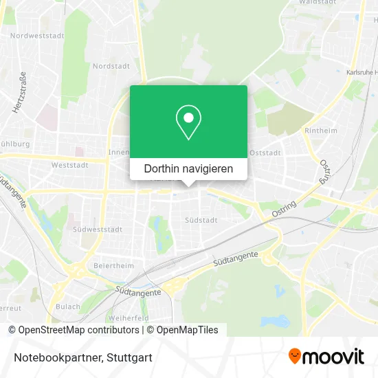 Notebookpartner Karte