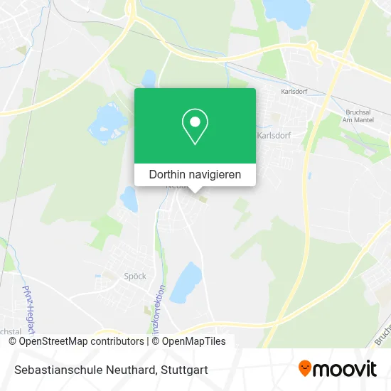 Sebastianschule Neuthard Karte