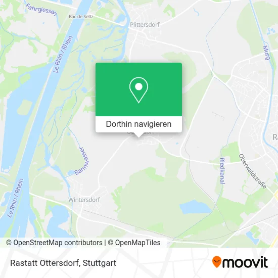 Rastatt Ottersdorf Karte