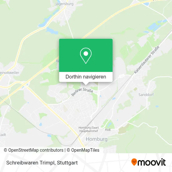 Schreibwaren Trimpl Karte