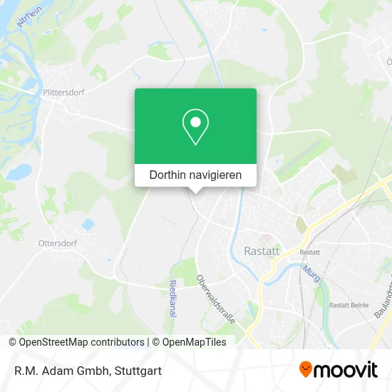 R.M. Adam Gmbh Karte