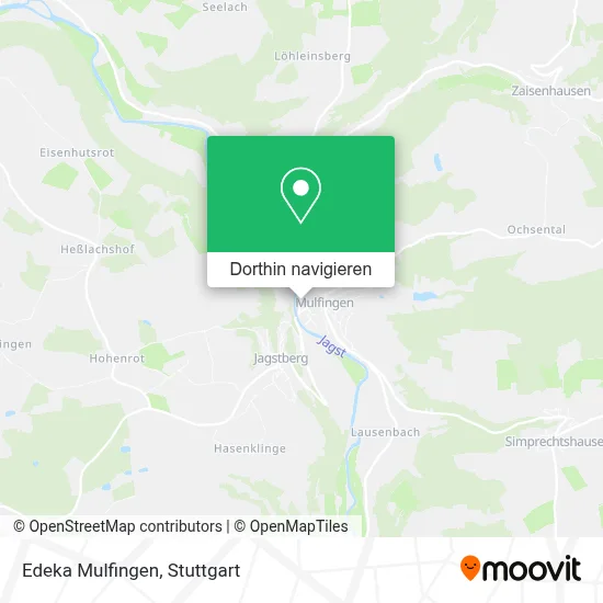 Edeka Mulfingen Karte