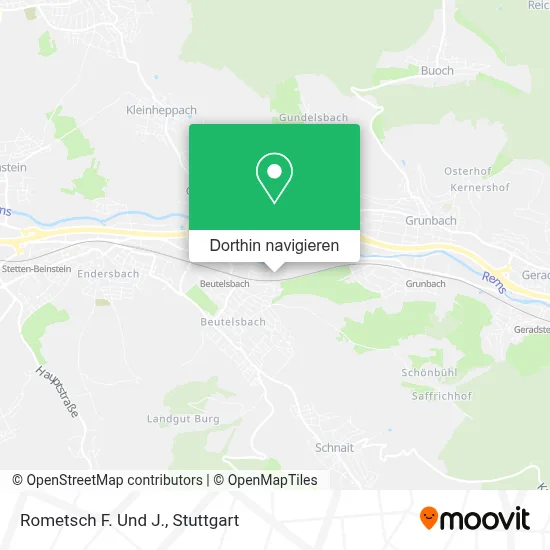 Rometsch F. Und J. Karte