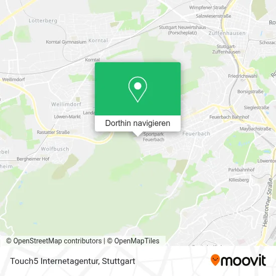 Touch5 Internetagentur Karte