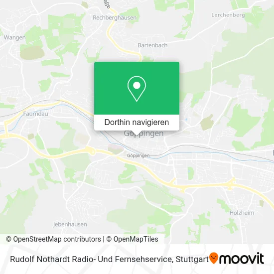 Rudolf Nothardt Radio- Und Fernsehservice Karte