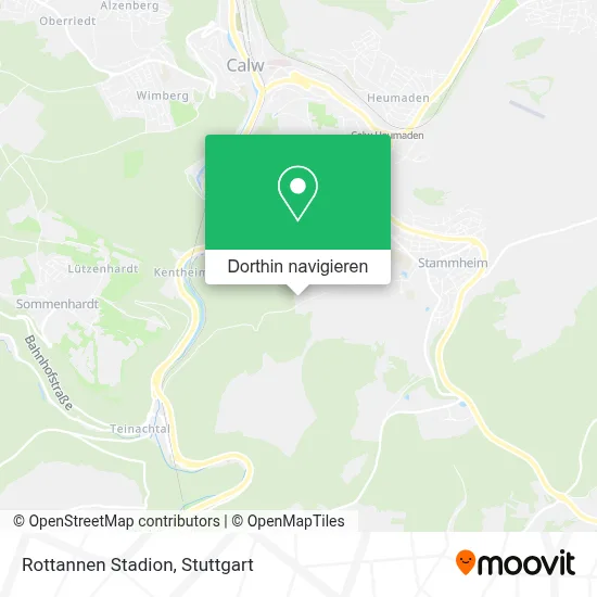 Rottannen Stadion Karte