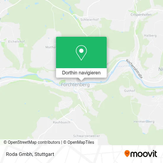 Roda Gmbh Karte