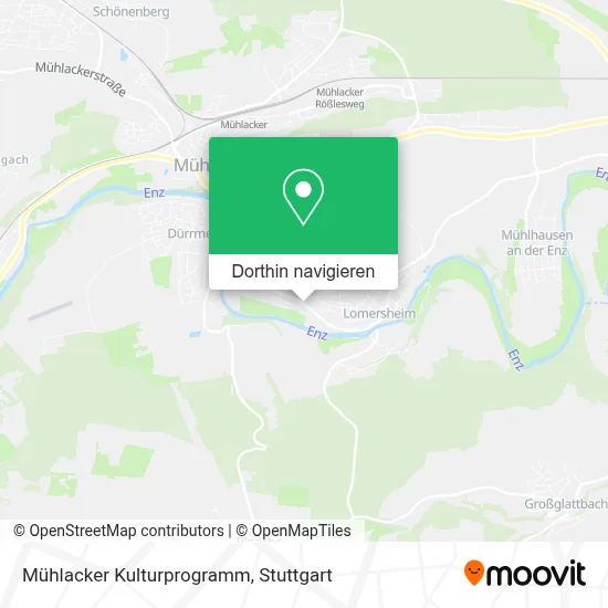 Mühlacker Kulturprogramm Karte