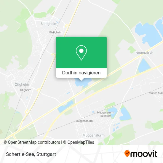 Schertle-See Karte
