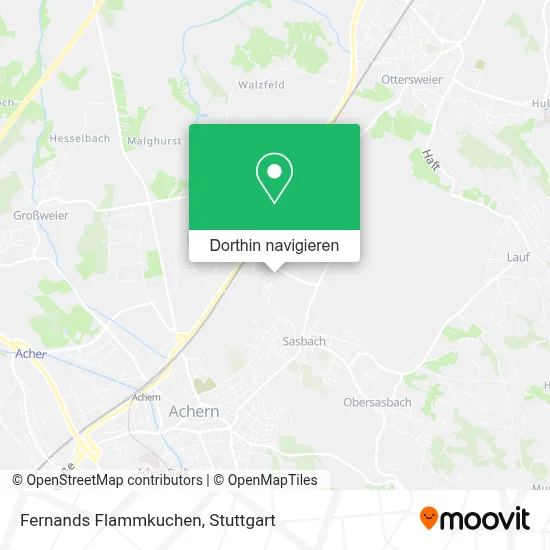 Fernands Flammkuchen Karte