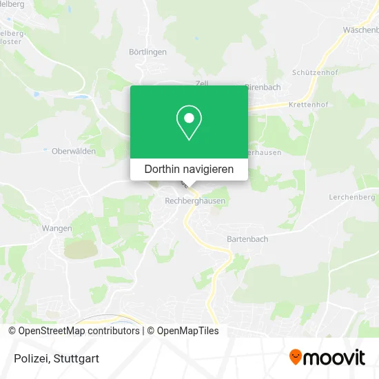 Polizei Karte