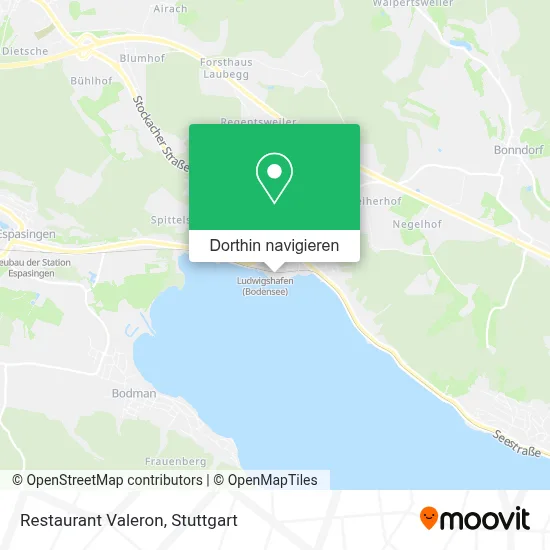 Restaurant Valeron Karte
