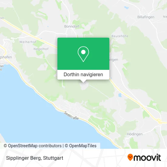 Sipplinger Berg Karte