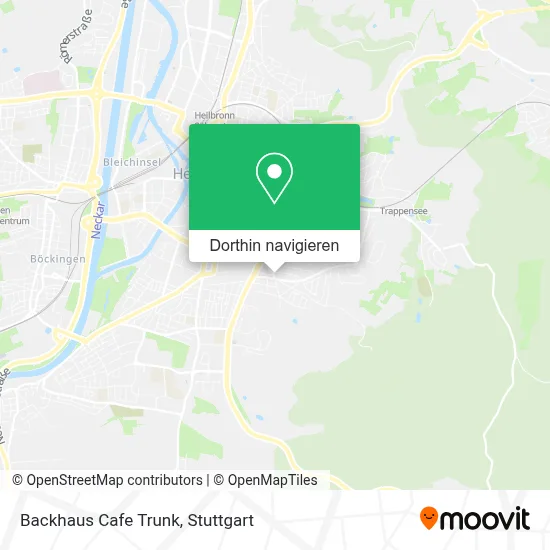 Backhaus Cafe Trunk Karte