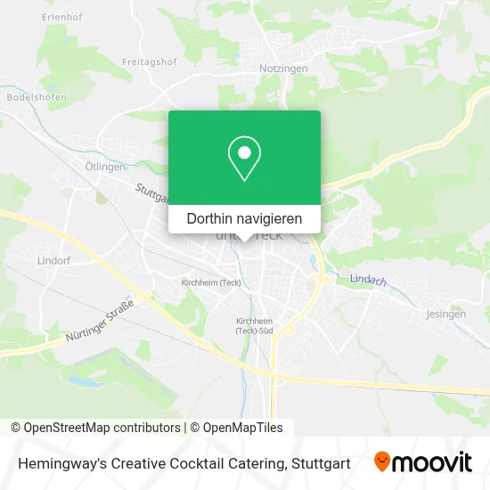 Hemingway's Creative Cocktail Catering Karte